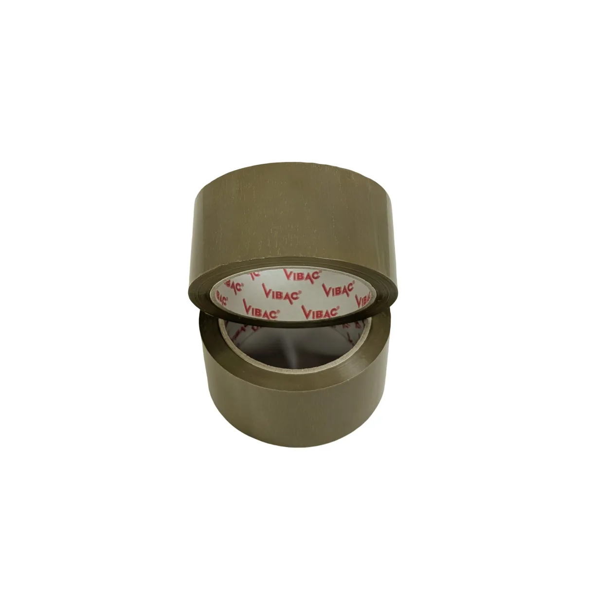 6 x Vibac 105 Hot Melt Buff Polyprop 48mm x 66M 28 Micron