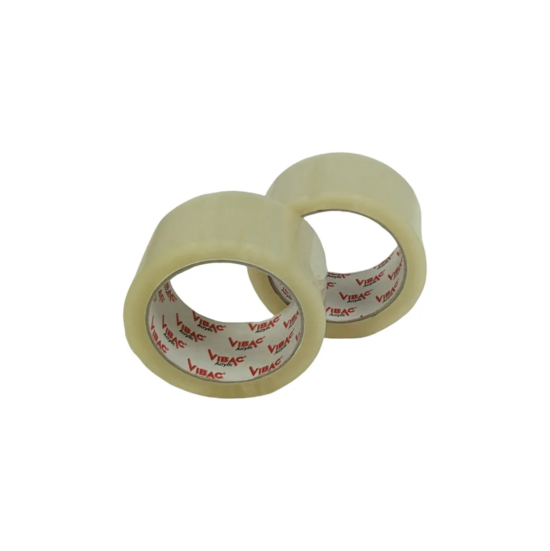 6 x Vibac 105 Hot Melt Clear Polyprop 48mm x 66M 28 Micron