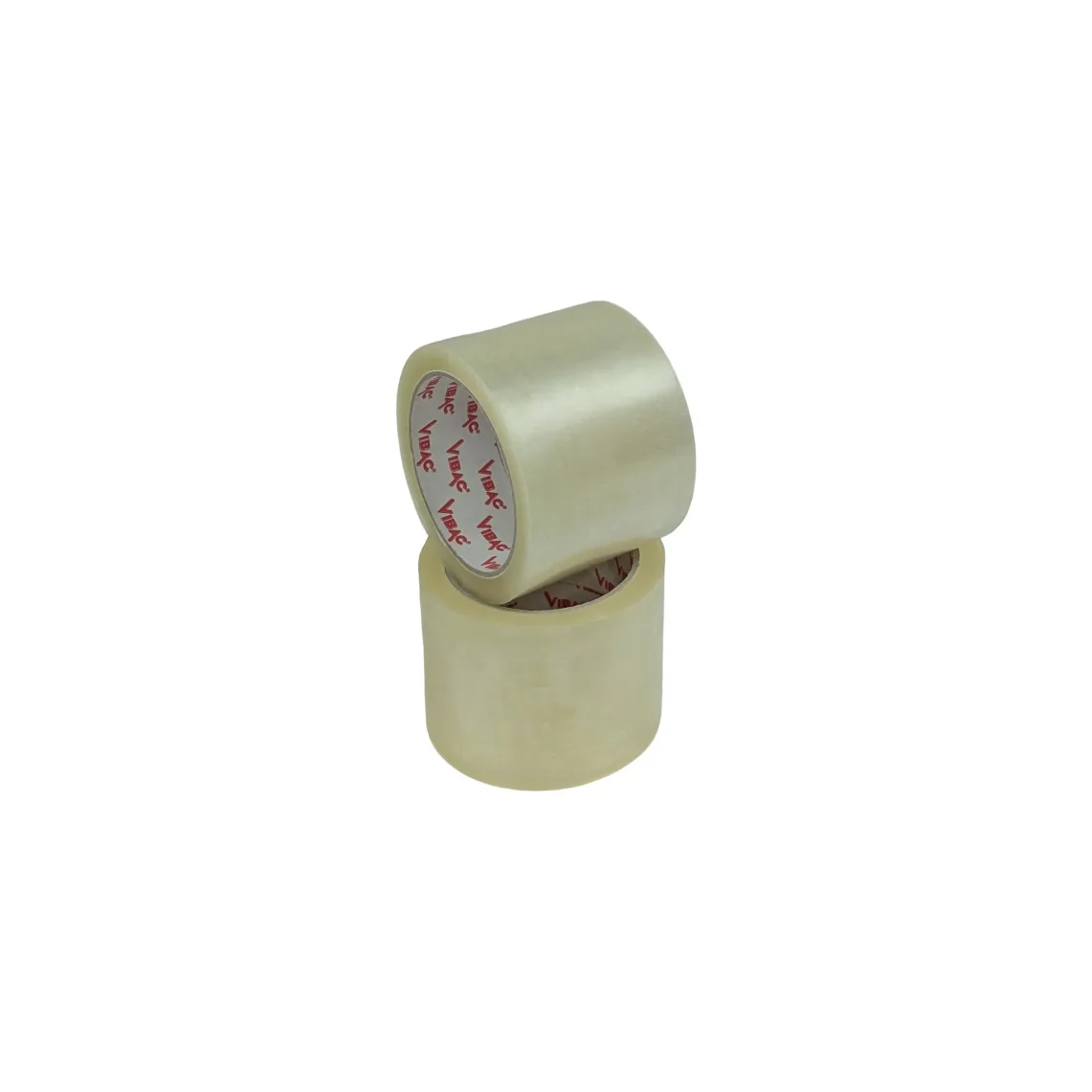 6 x Vibac 105 Clear Polypropylene Hot Melt Adhesive Tape 75mm x 66M